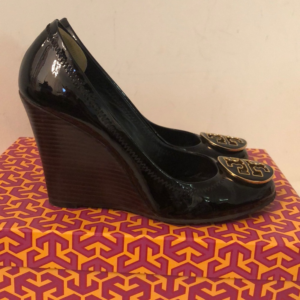 Tory Birch patent Sophie Wedge